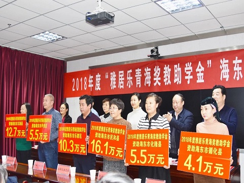 持續(xù)8年助學(xué)青海 雅居樂再頒發(fā)200多萬(wàn)助學(xué)金